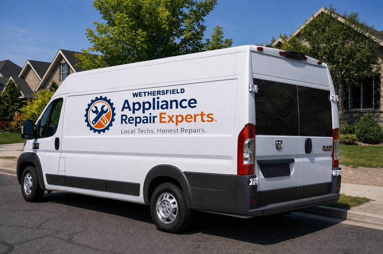 Wethersfield Appliance Repair Experts van